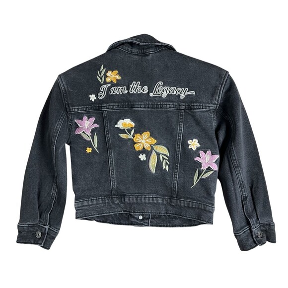Abercrombie Kids Girls I am the Legacy Denim Jean Jacket  Youth Size 7/8 - Picture 3 of 10